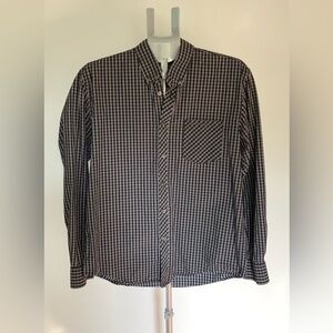 Ben Sherman Men's Shirt 100% cotton black/white Size Large